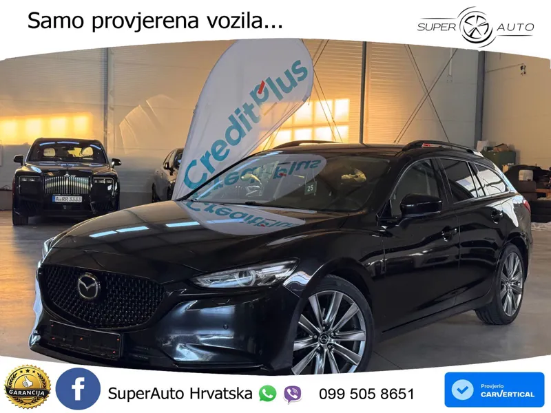 Mazda 6 Sport Combi 2.2 SKYACTIV-D (184 KS) SKYACTIV-Drive LED+GR SJED+ACC