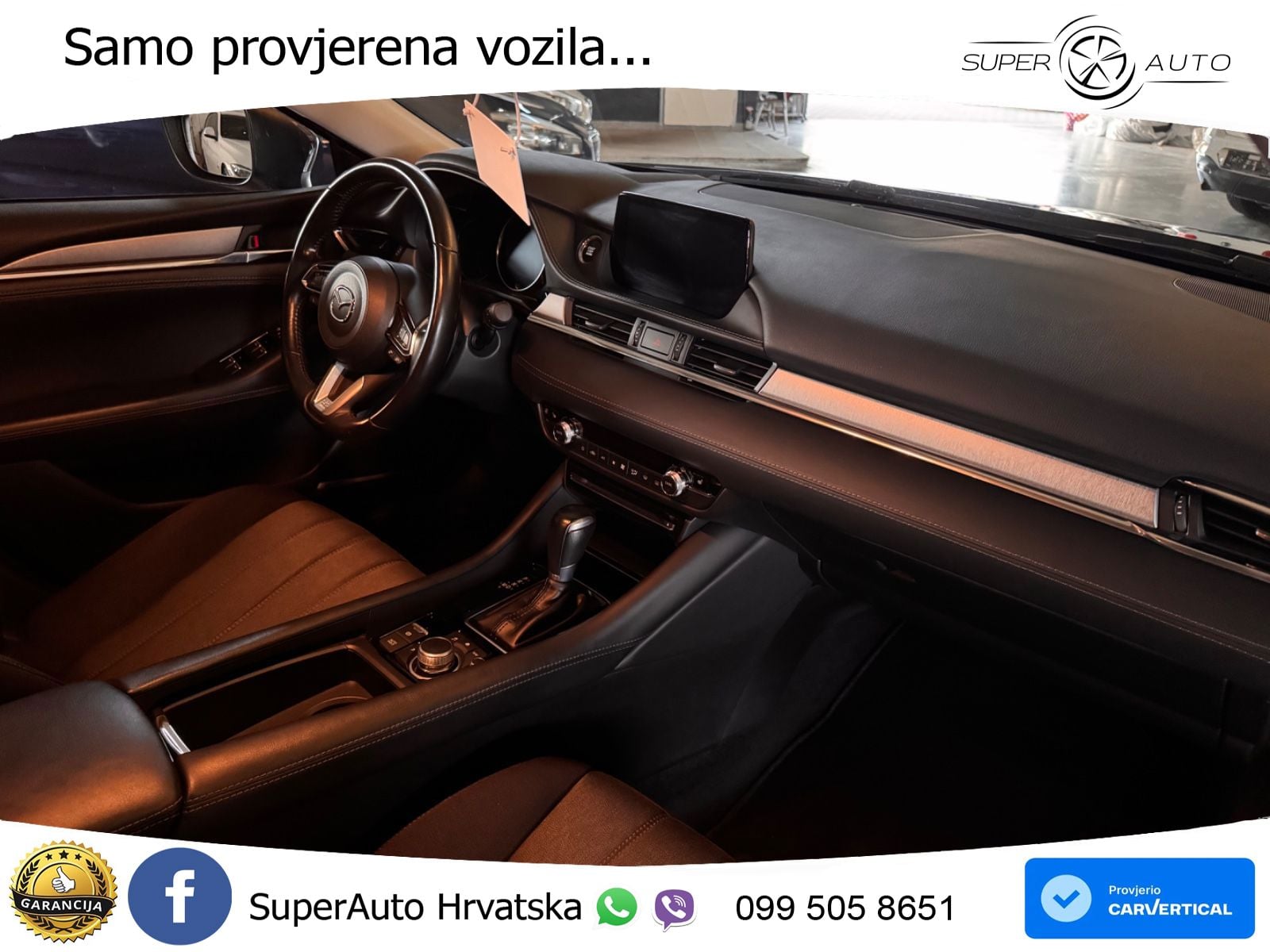 Mazda 6 Sport Combi 2.2 SKYACTIV-D (184 KS) SKYACTIV-Drive LED+GR SJED+ACC