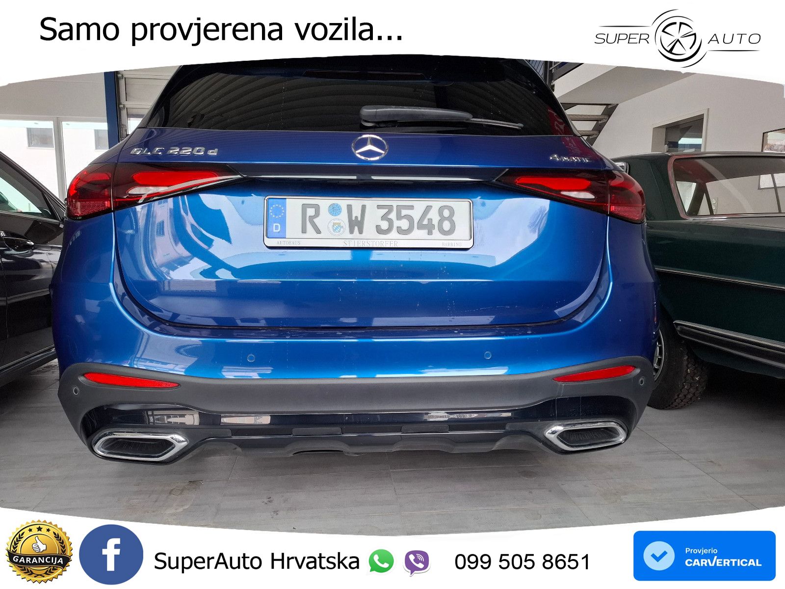 Mercedes GLC 220d (197 KS) 4MATIC 9G-TRONIC AMG LED+GR SJED+ACC