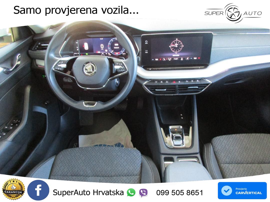 Škoda Octavia Combi 2.0 TDI (150 KS) DSG MATRIX+GR SJED+KAM