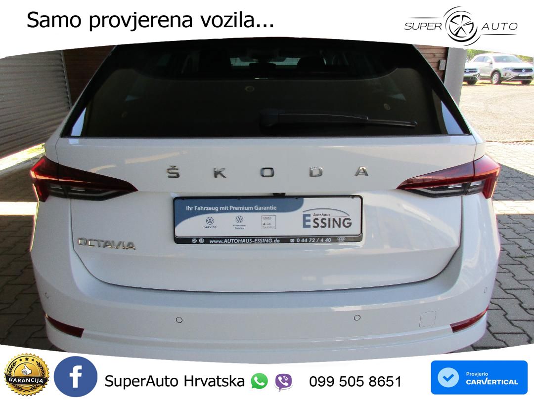 Škoda Octavia Combi 2.0 TDI (150 KS) DSG MATRIX+GR SJED+KAM