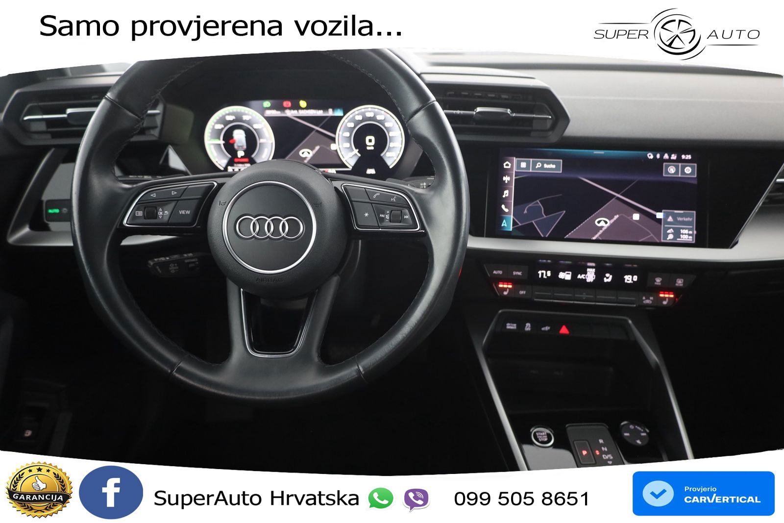 Audi A3 40 TFSIe (204 KS) S tronic LED+GR SJED+ACC