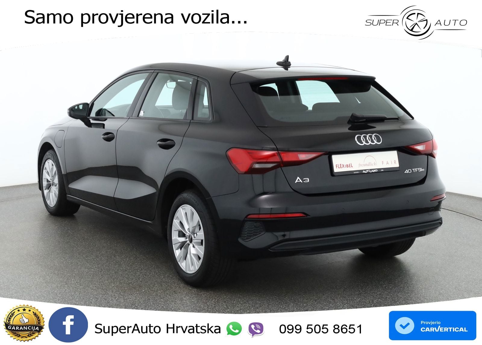 Audi A3 40 TFSIe (204 KS) S tronic LED+GR SJED+ACC