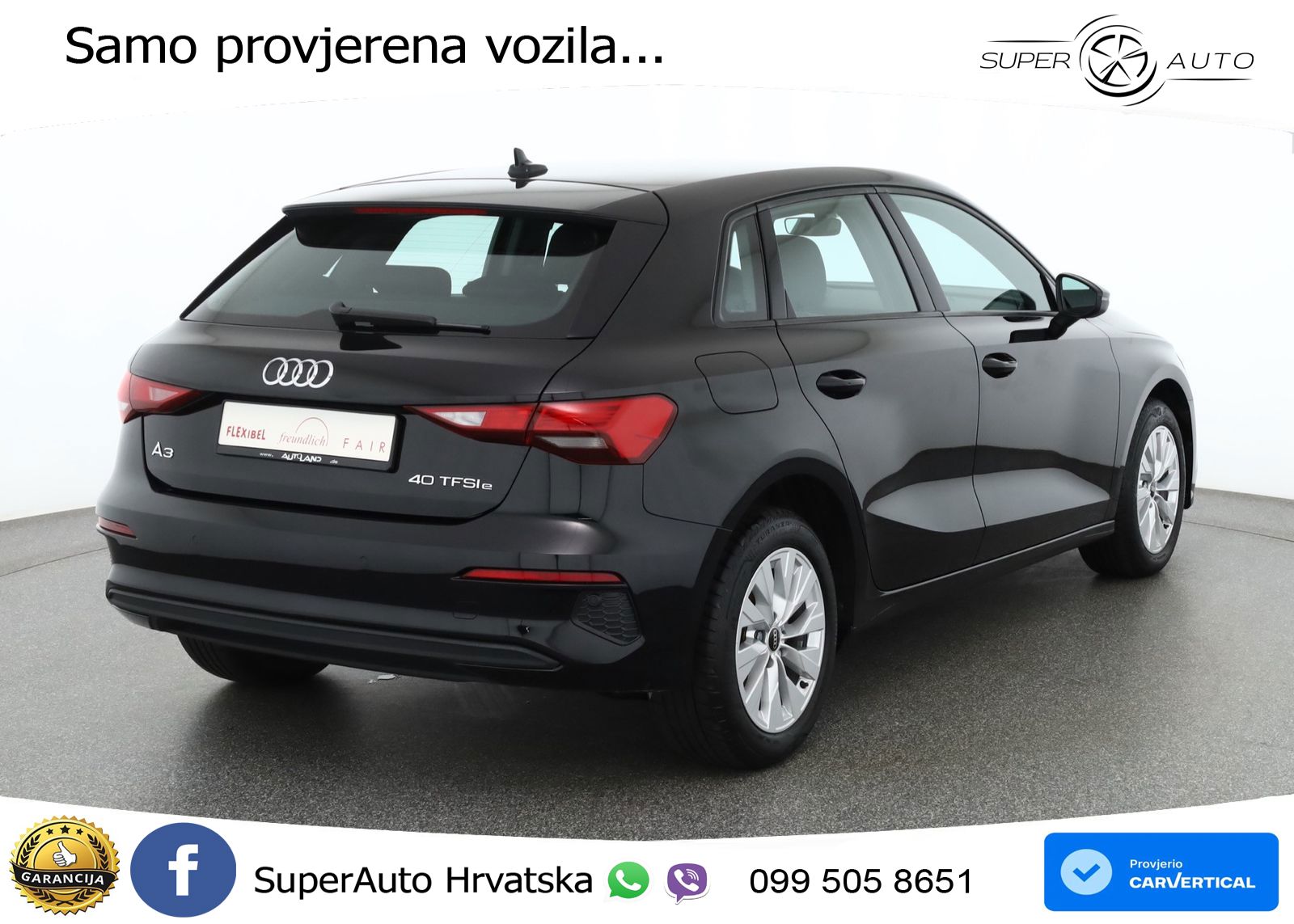 Audi A3 40 TFSIe (204 KS) S tronic LED+GR SJED+ACC