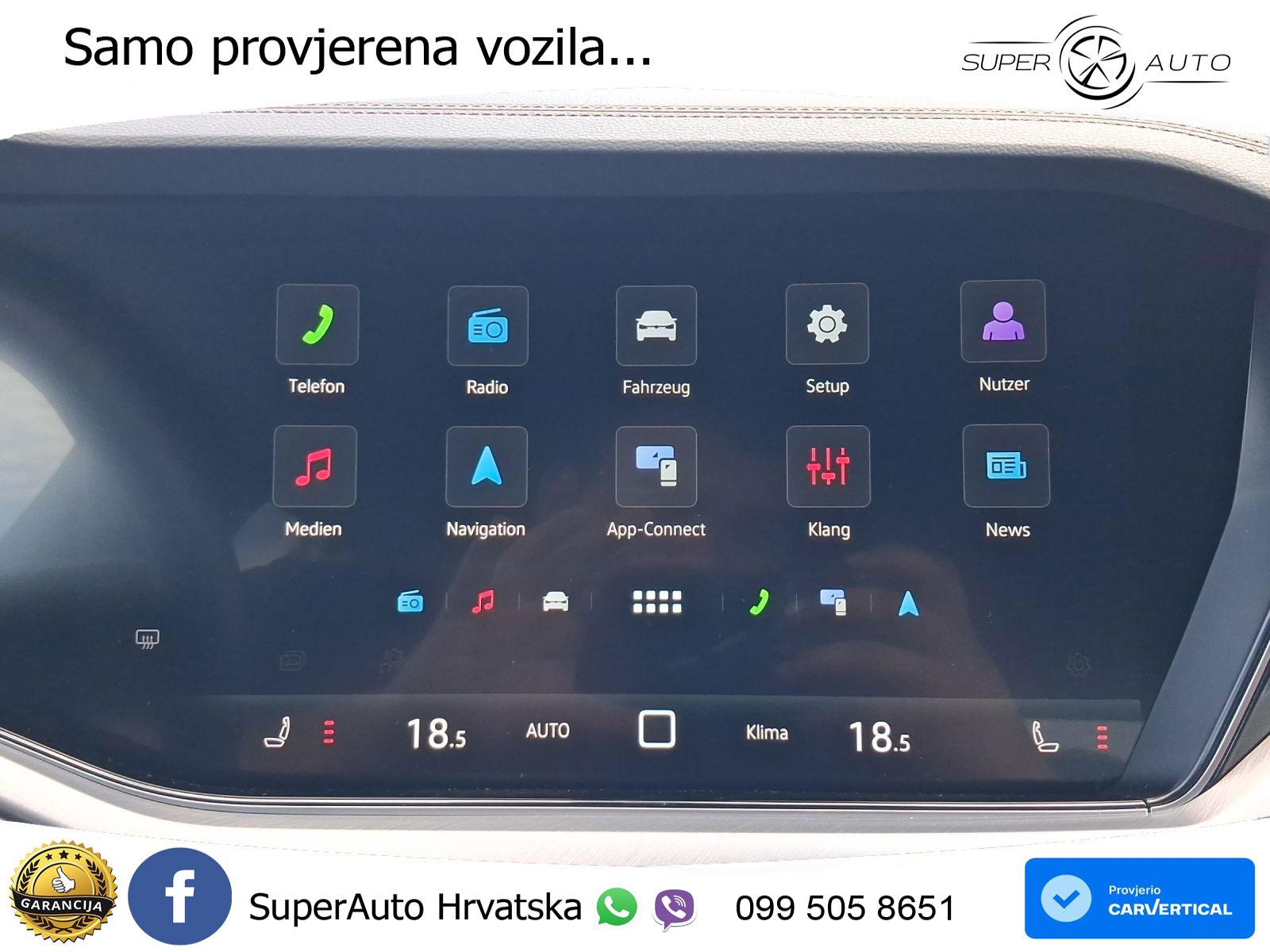 Volkswagen Touareg 3.0 V6 TDI (286 KS) 4MOTION Tiptronic ZRAČNI+ACC+GR SJED+KAM