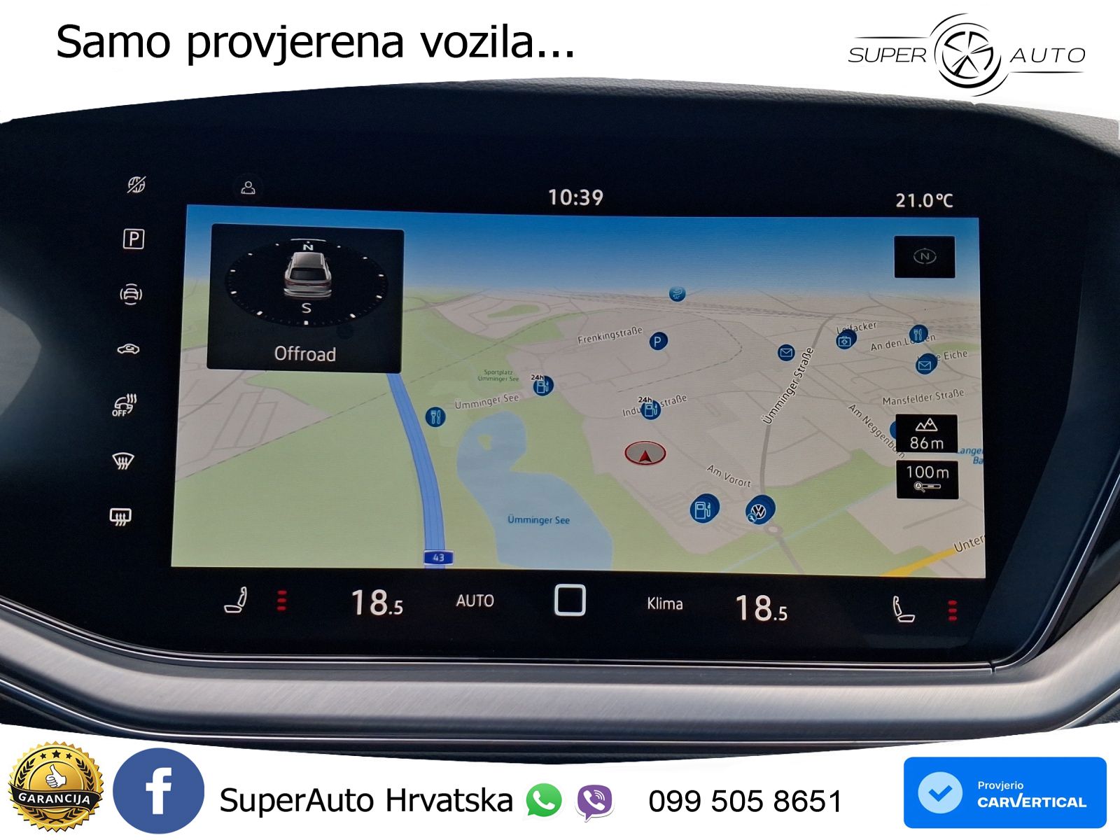 Volkswagen Touareg 3.0 V6 TDI (286 KS) 4MOTION Tiptronic ZRAČNI+ACC+GR SJED+KAM