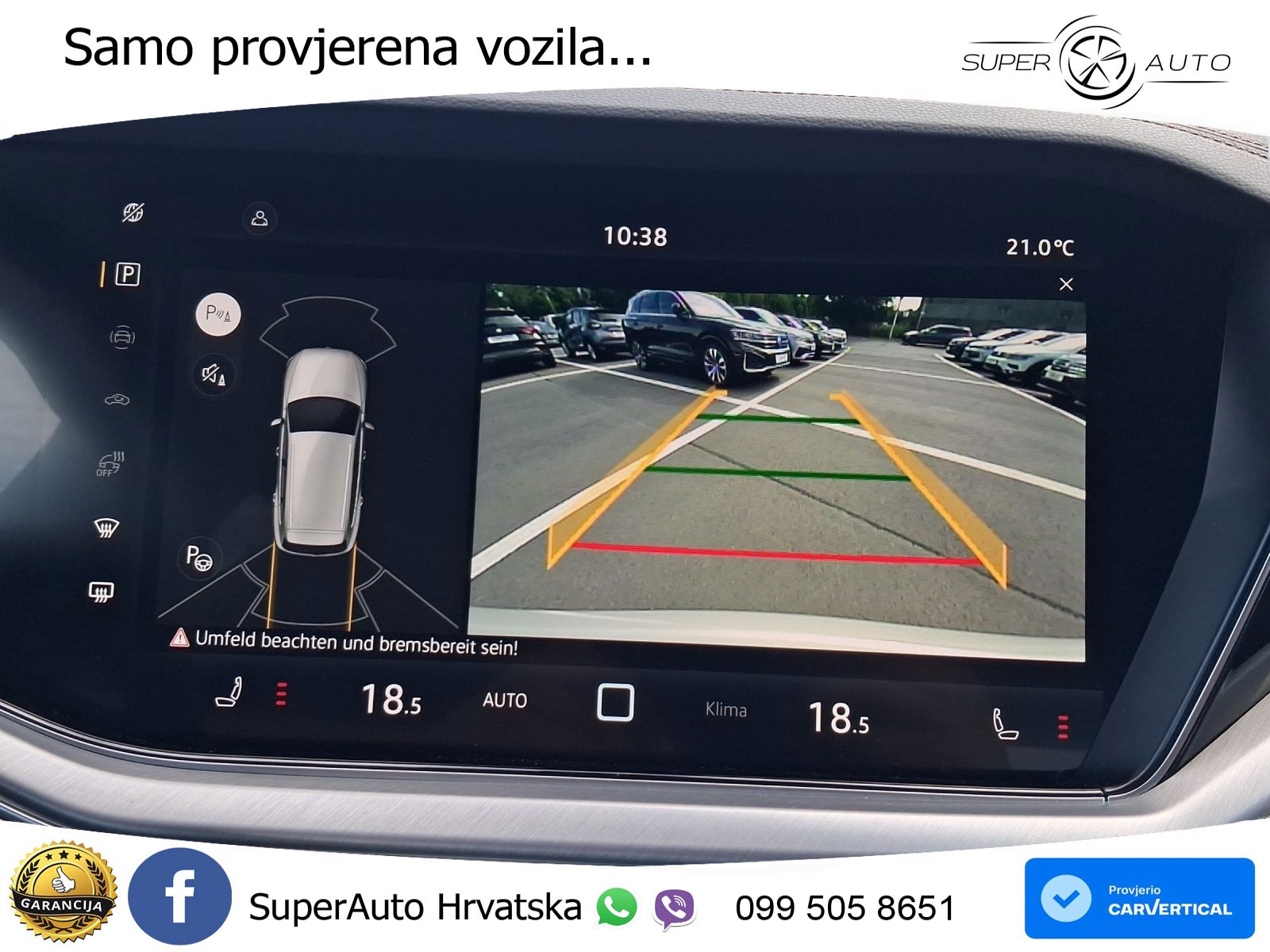 Volkswagen Touareg 3.0 V6 TDI (286 KS) 4MOTION Tiptronic ZRAČNI+ACC+GR SJED+KAM
