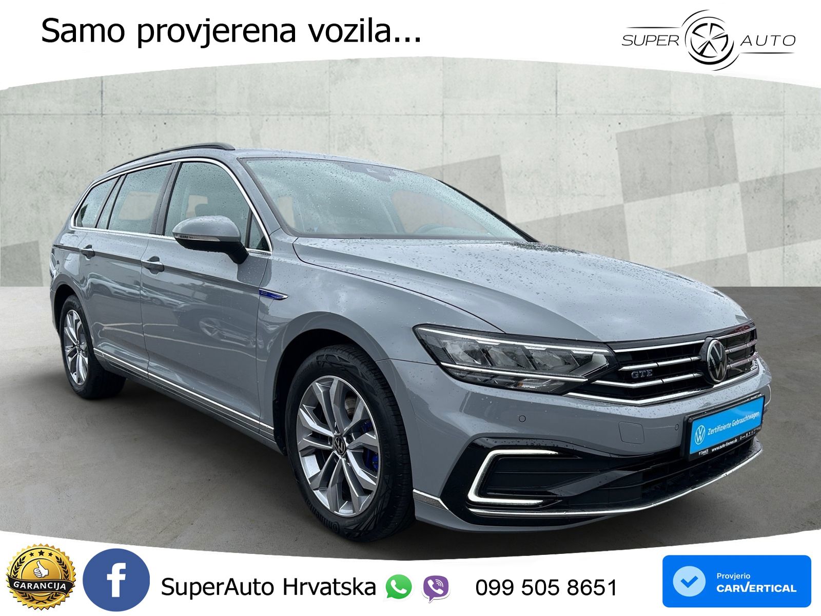 Volkswagen Passat Variant GTE 1.4 TSI (218 KS) DSG LED+GR SJED+ACC