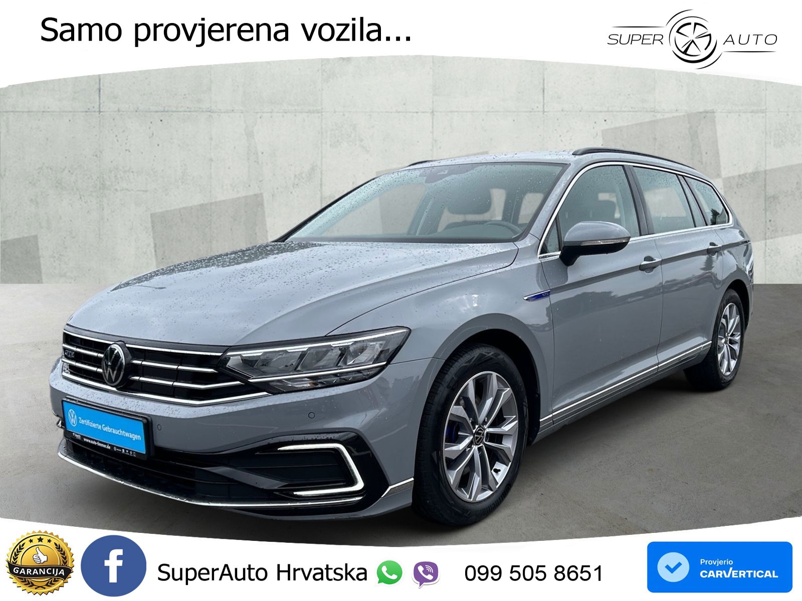 Volkswagen Passat Variant GTE 1.4 TSI (218 KS) DSG LED+GR SJED+ACC