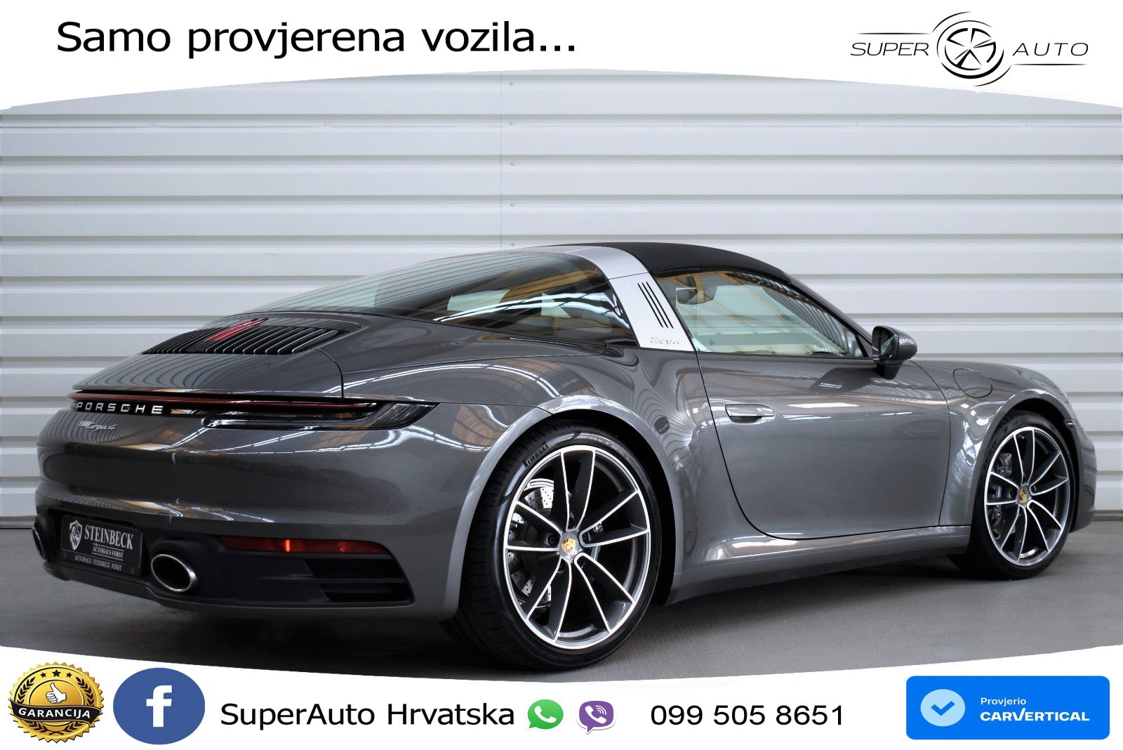 Porsche 911 Targa 4 3.0 (385 KS) PDK