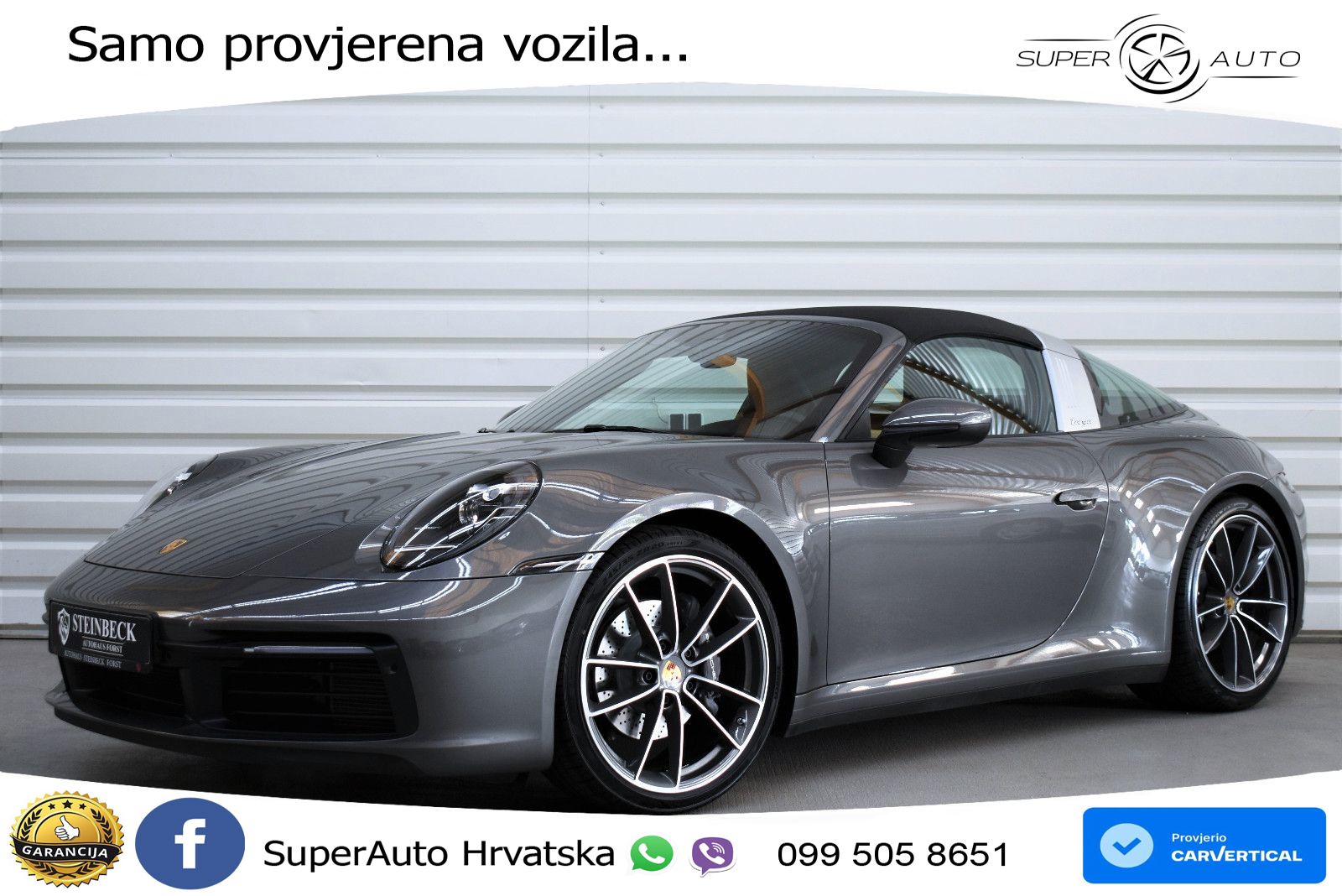 Porsche 911 Targa 4 3.0 (385 KS) PDK