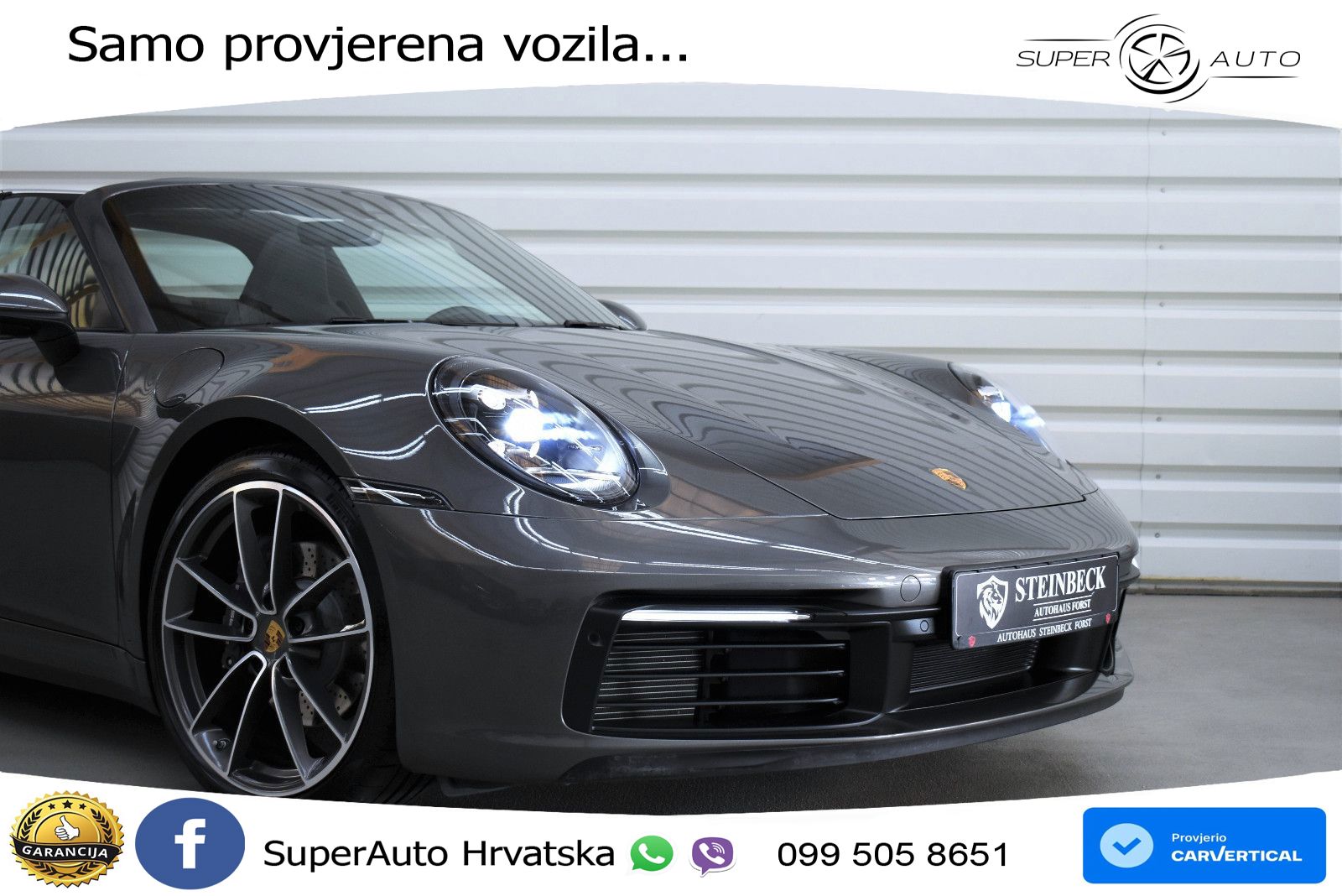 Porsche 911 Targa 4 3.0 (385 KS) PDK
