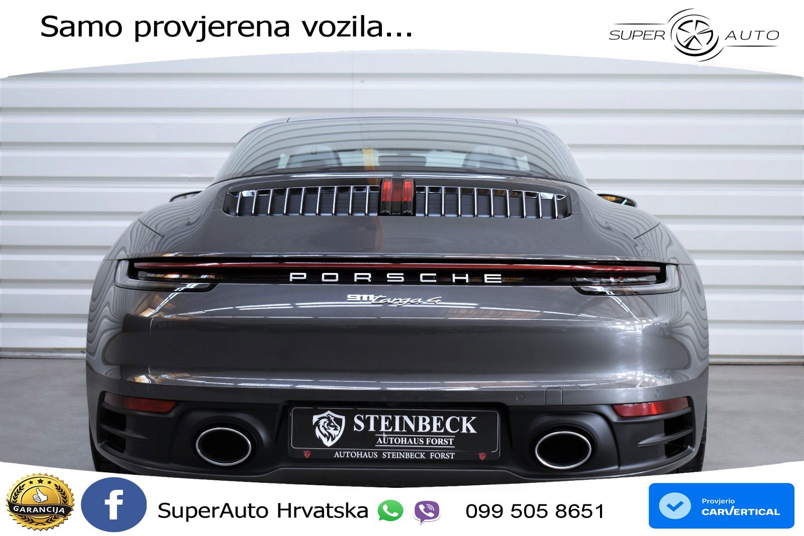 Porsche 911 Targa 4 3.0 (385 KS) PDK