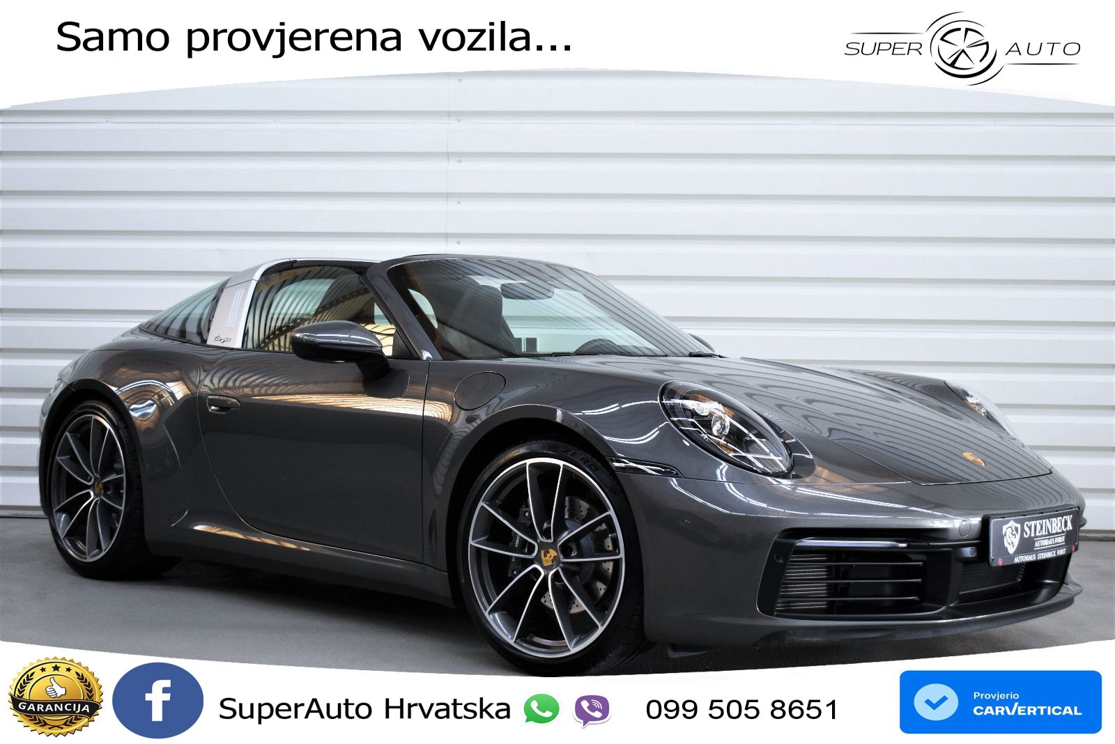 Porsche 911 Targa 4 3.0 (385 KS) PDK
