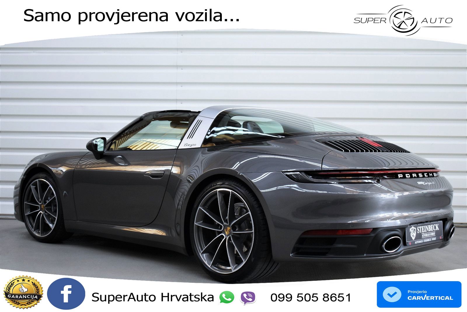 Porsche 911 Targa 4 3.0 (385 KS) PDK
