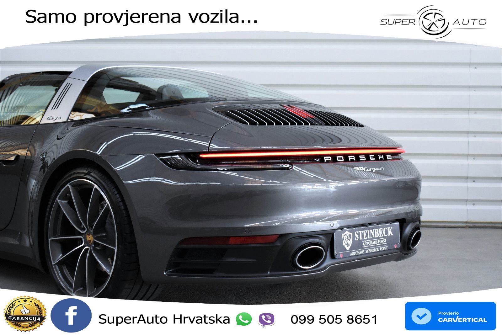 Porsche 911 Targa 4 3.0 (385 KS) PDK