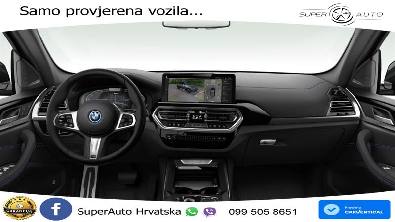 BMW iX3 80 kWh (286 KS) LED+GR SJED+ACC