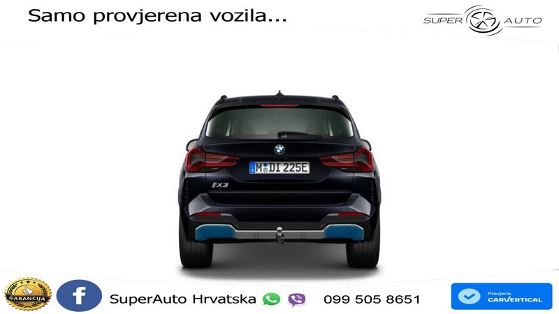 BMW iX3 80 kWh (286 KS) LED+GR SJED+ACC