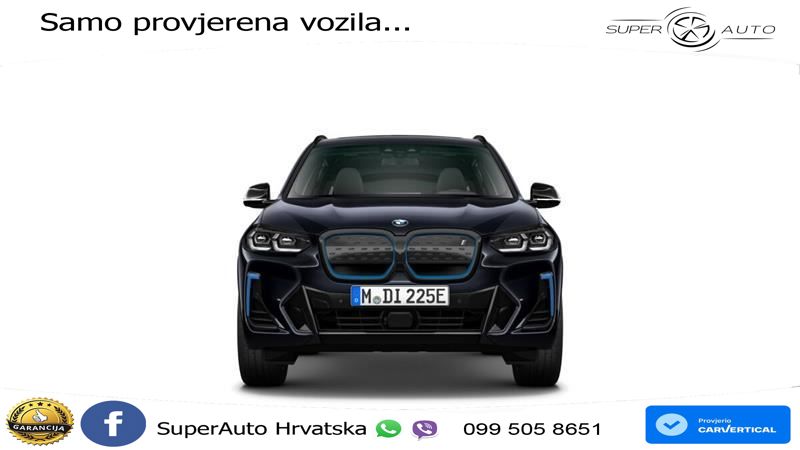 BMW iX3 80 kWh (286 KS) LED+GR SJED+ACC