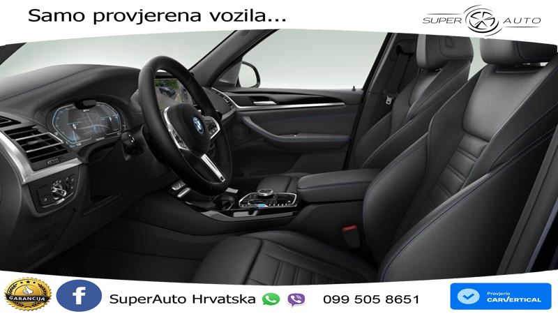BMW iX3 80 kWh (286 KS) LED+GR SJED+ACC
