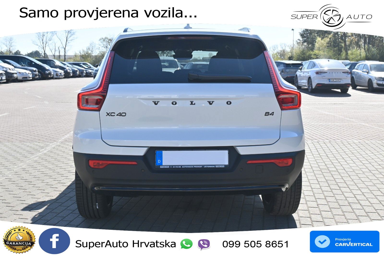 Volvo XC40 2.0 B4 197 KS Automatic LED+GR SJED+ACC