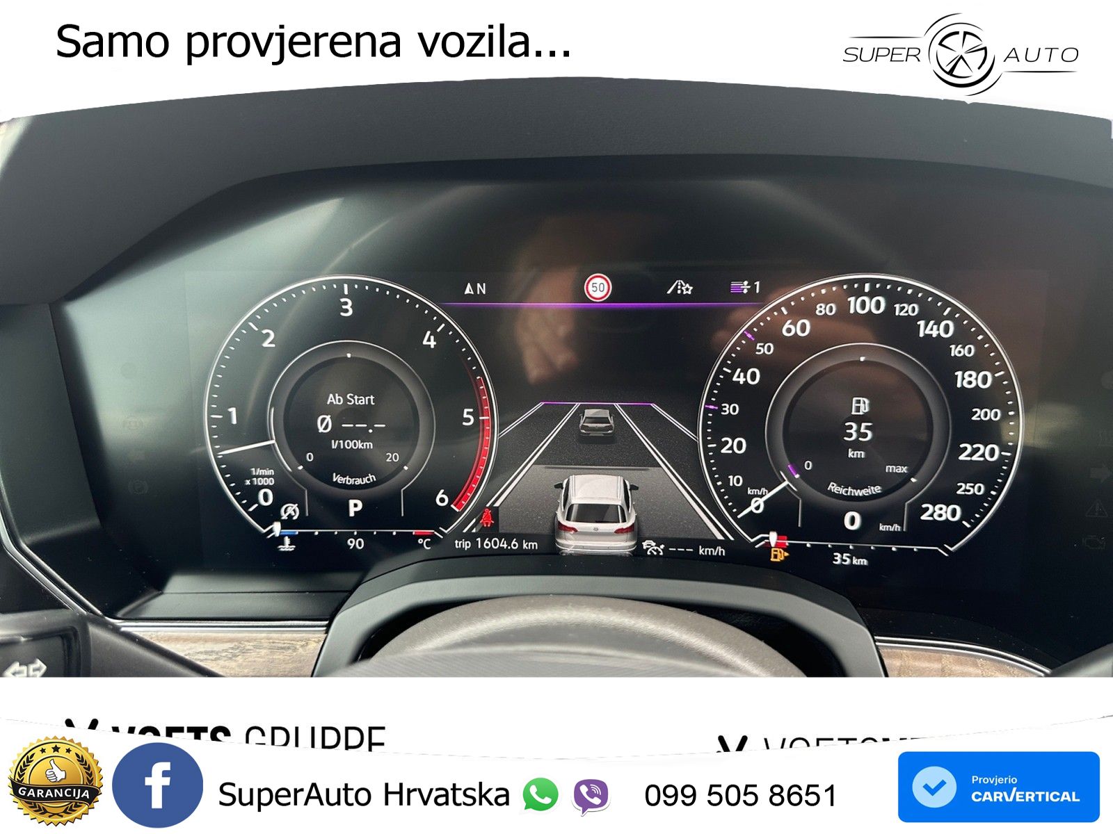 Volkswagen Touareg 3.0 V6 TDI (231 KS) 4MOTION Tiptronic ZRAČNI+ACC+4xGR SJED+KAM