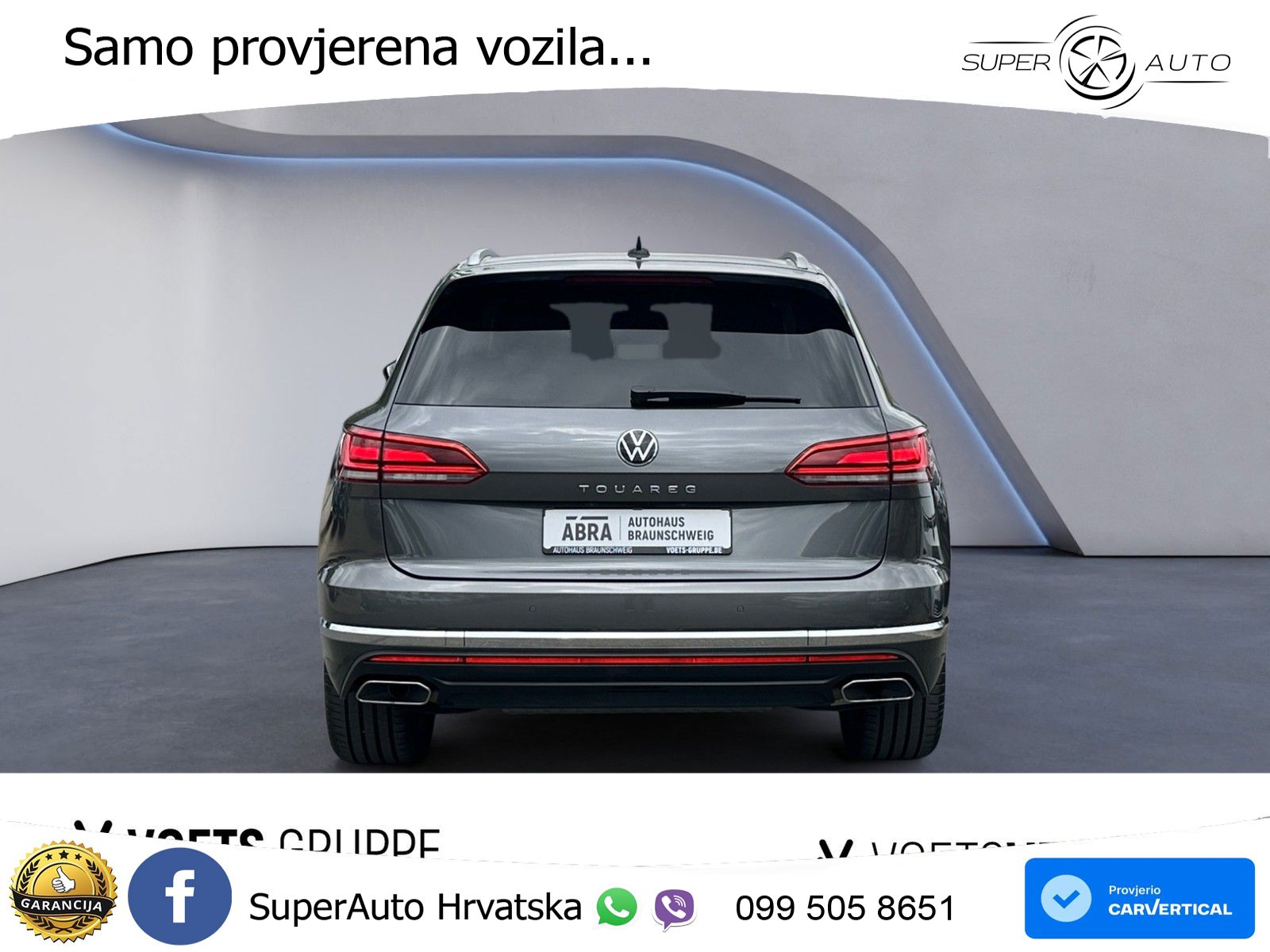 Volkswagen Touareg 3.0 V6 TDI (231 KS) 4MOTION Tiptronic ZRAČNI+ACC+4xGR SJED+KAM