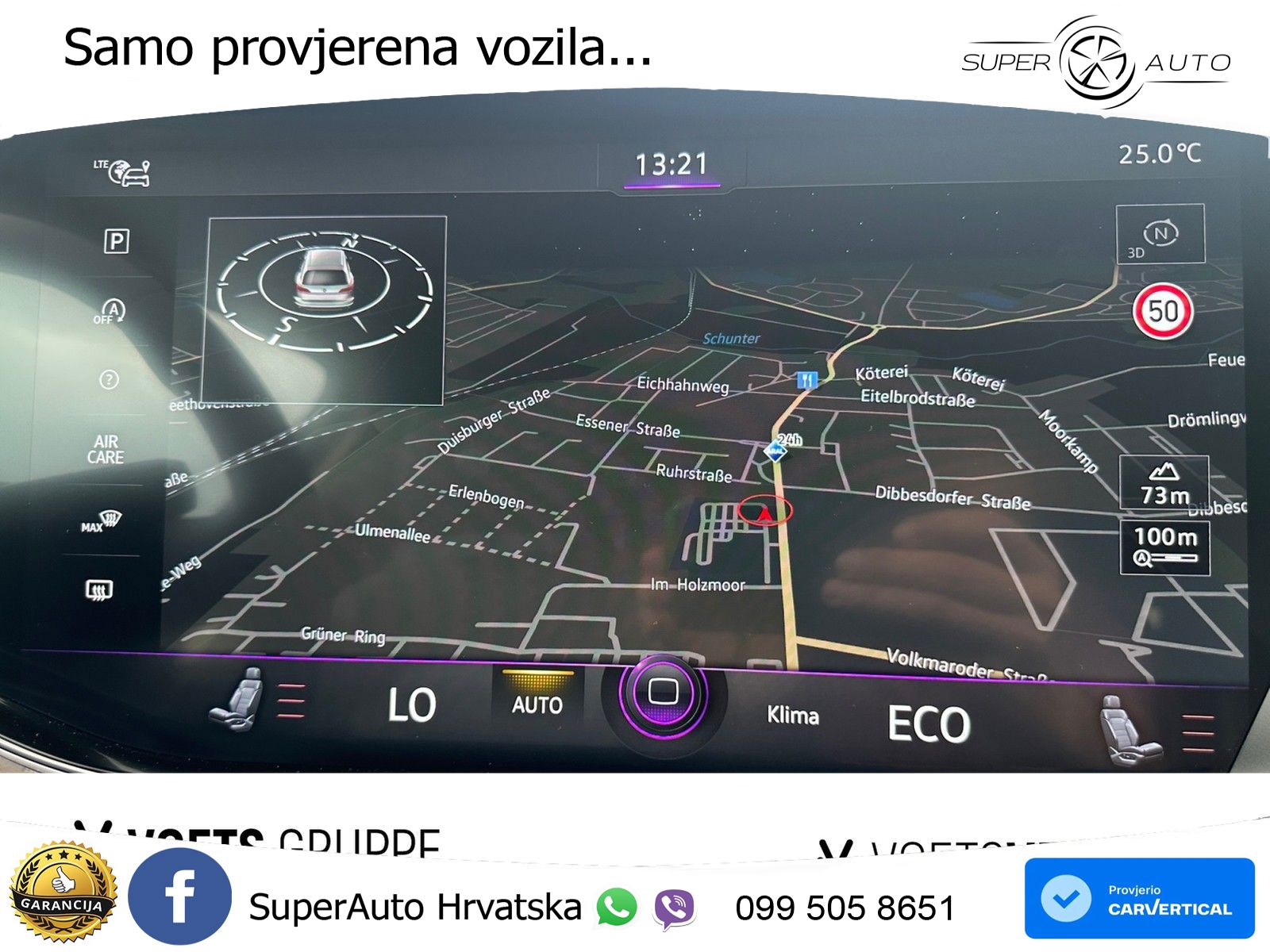 Volkswagen Touareg 3.0 V6 TDI (231 KS) 4MOTION Tiptronic ZRAČNI+ACC+4xGR SJED+KAM