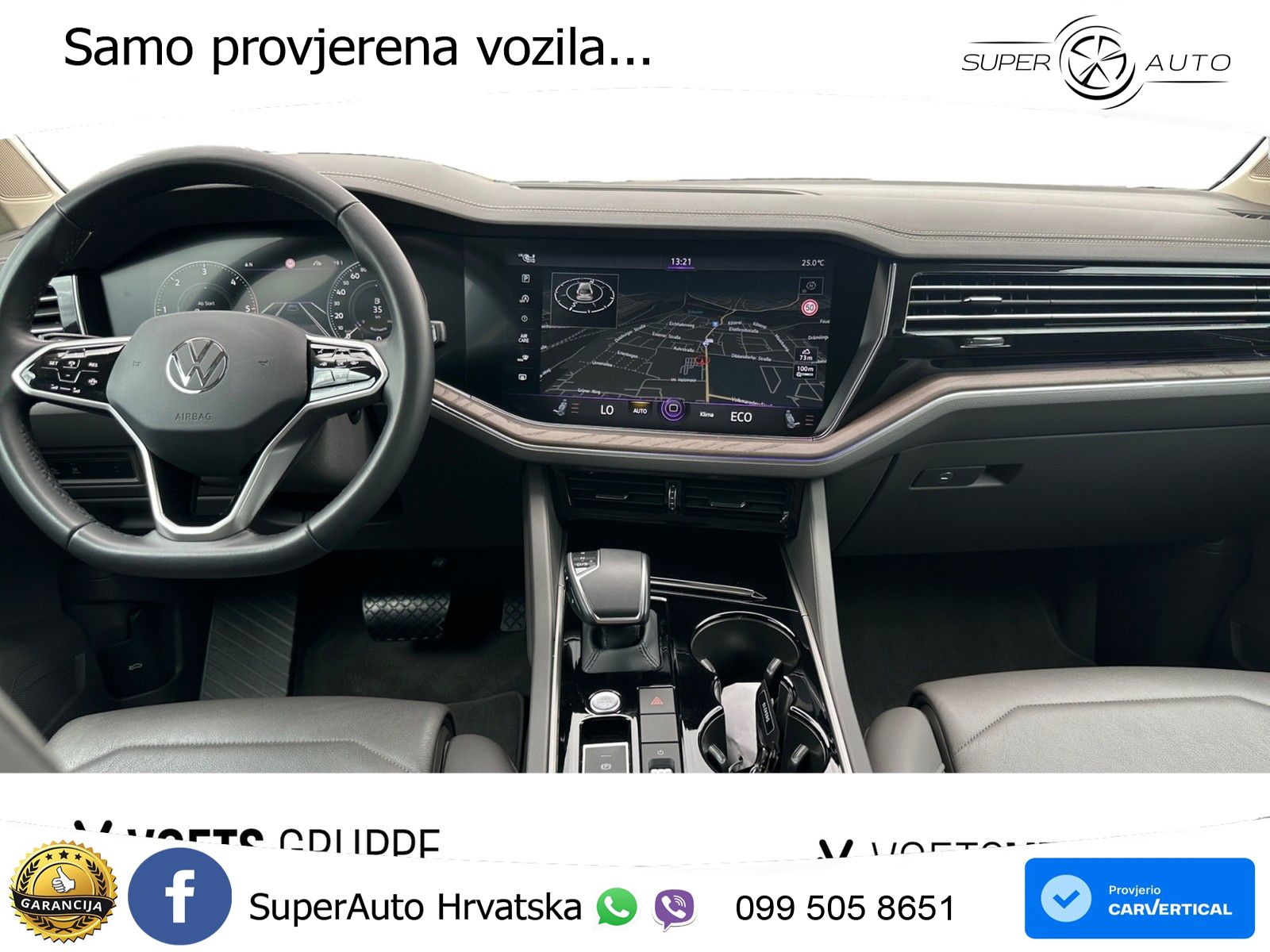 Volkswagen Touareg 3.0 V6 TDI (231 KS) 4MOTION Tiptronic ZRAČNI+ACC+4xGR SJED+KAM