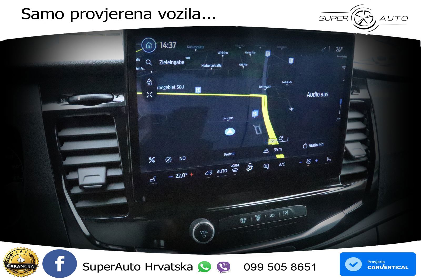 Ford Transit 350 L4 H3 Trend*ACC*1HAND*KLIMA*360°KAM 131 KS