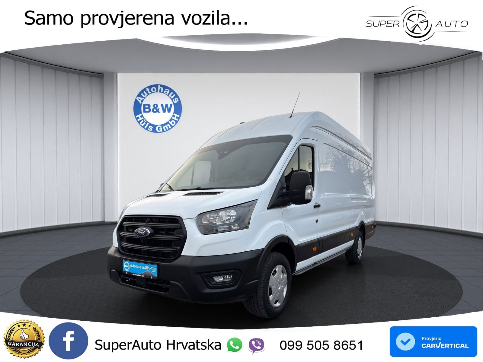 Ford Transit 350 L4 H3 Trend*ACC*1HAND*KLIMA*360°KAM 131 KS