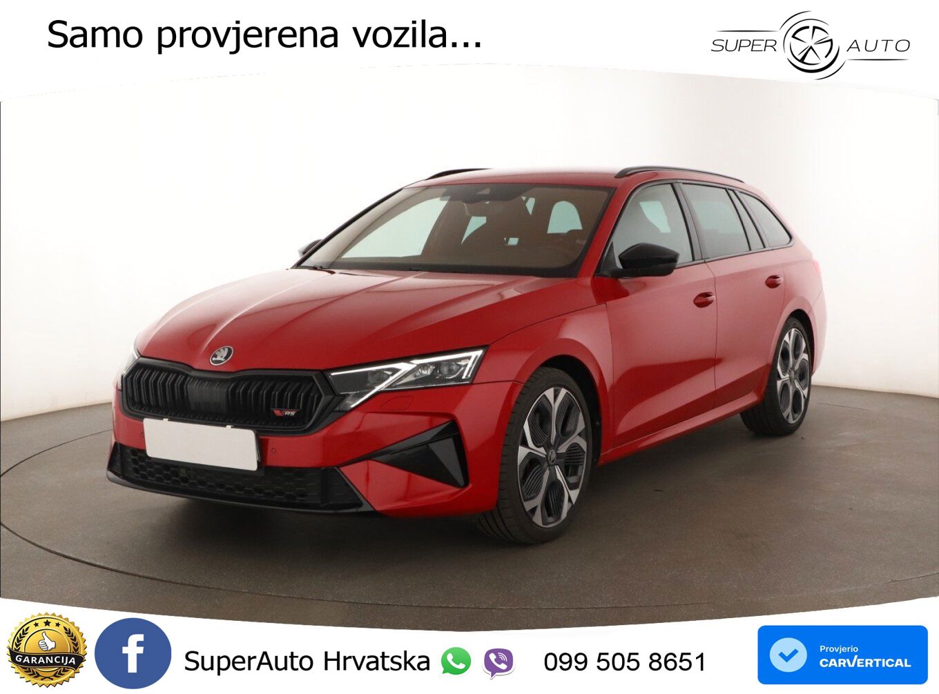 Škoda Octavia Combi RS 2.0 TSI (265 KS) DSG