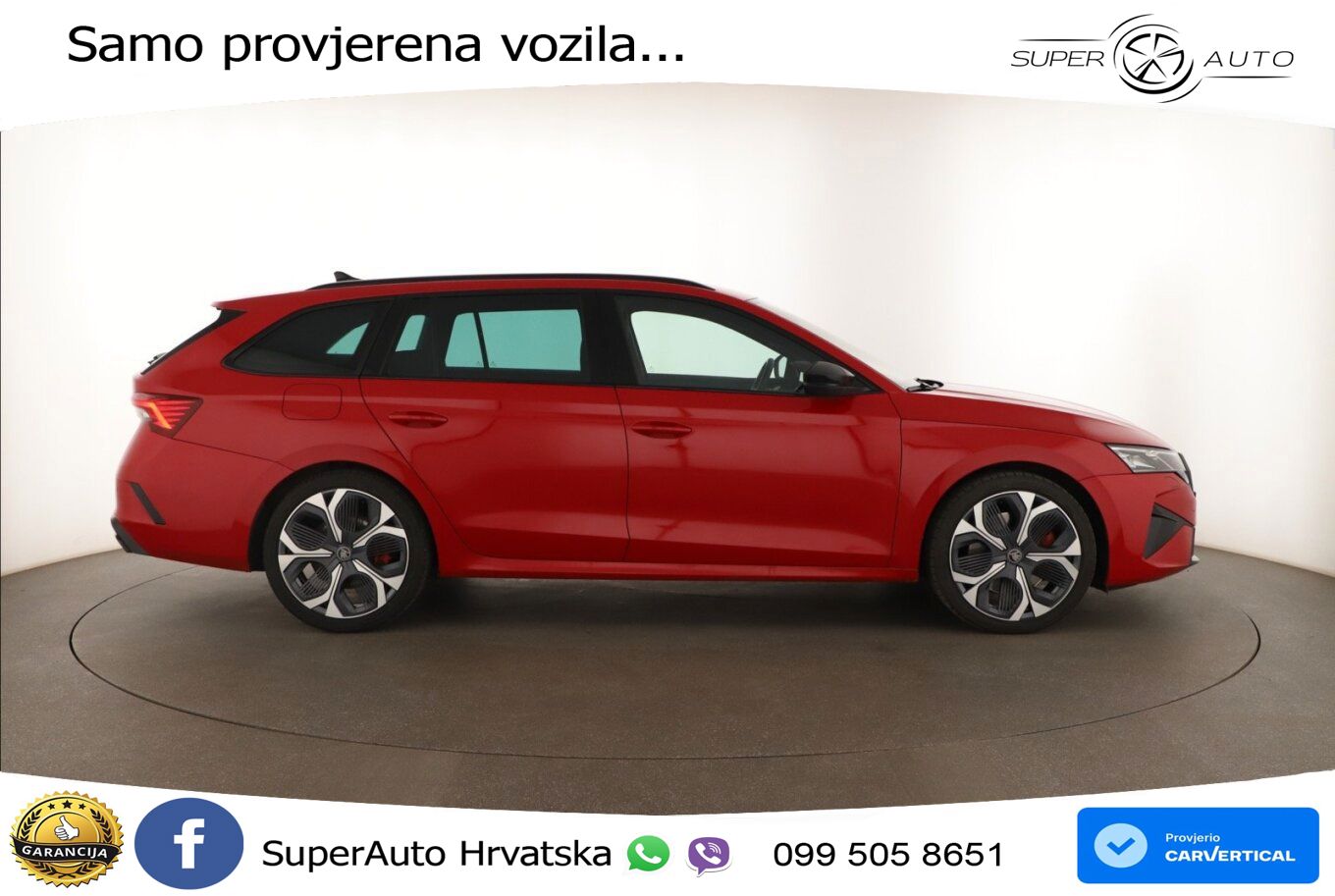 Škoda Octavia Combi RS 2.0 TSI (265 KS) DSG