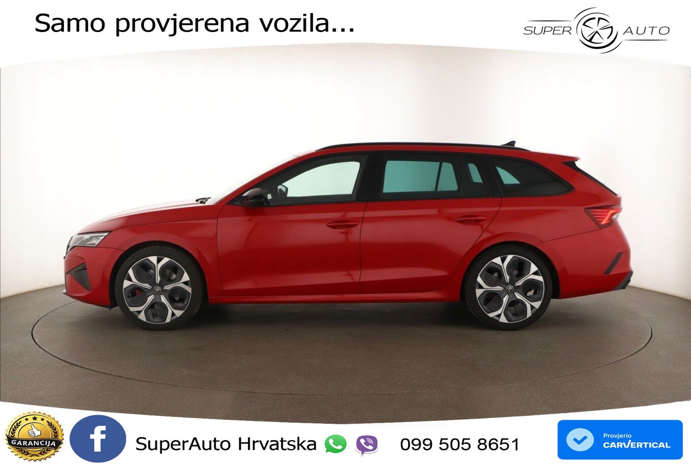 Škoda Octavia Combi RS 2.0 TSI (265 KS) DSG