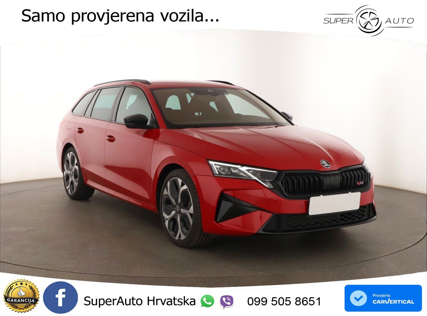 Škoda Octavia Combi RS 2.0 TSI (265 KS) DSG
