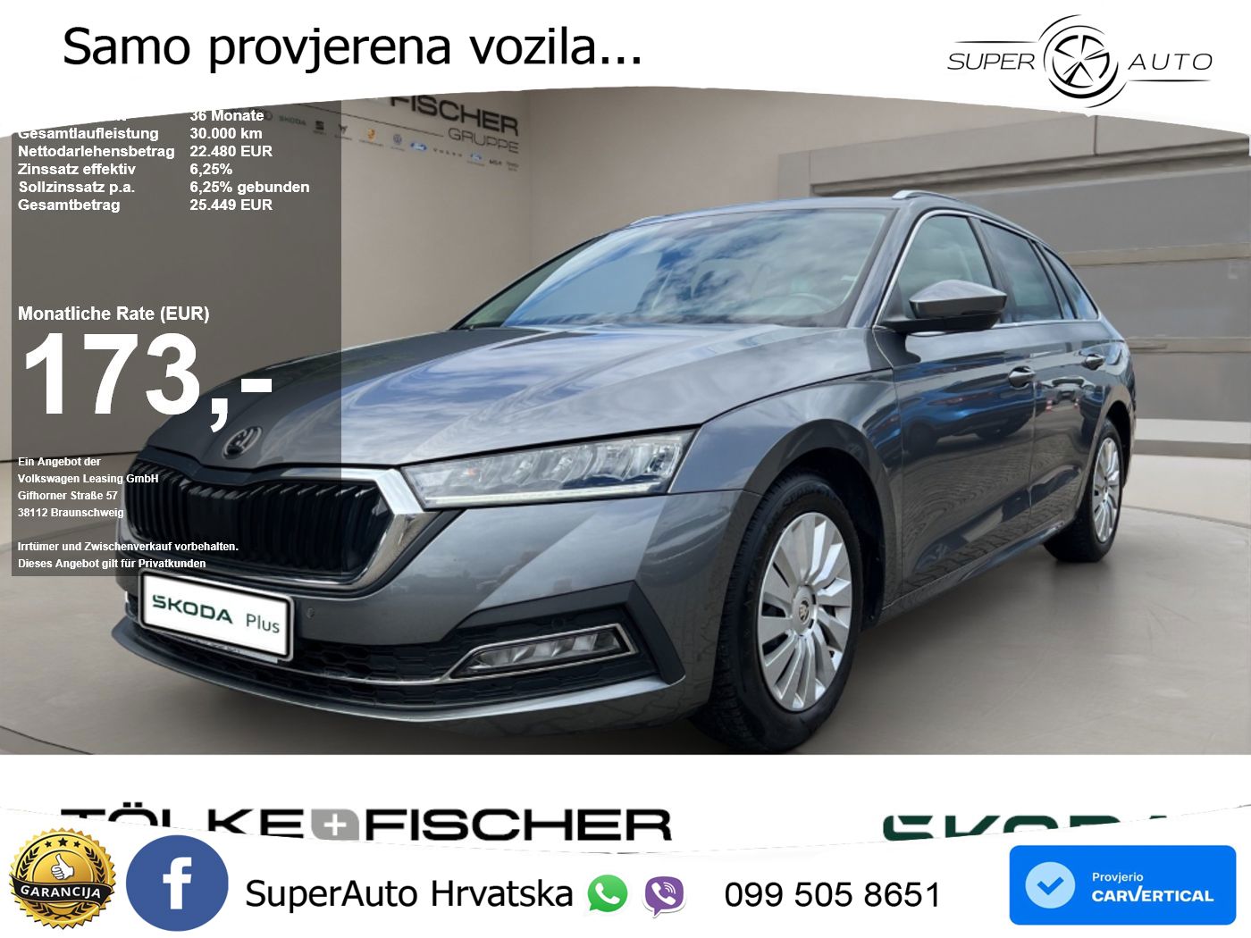Škoda Octavia Combi 2.0 TDI (150 KS) DSG
