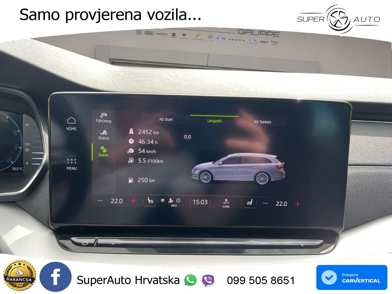Škoda Octavia Combi 2.0 TDI (150 KS) DSG