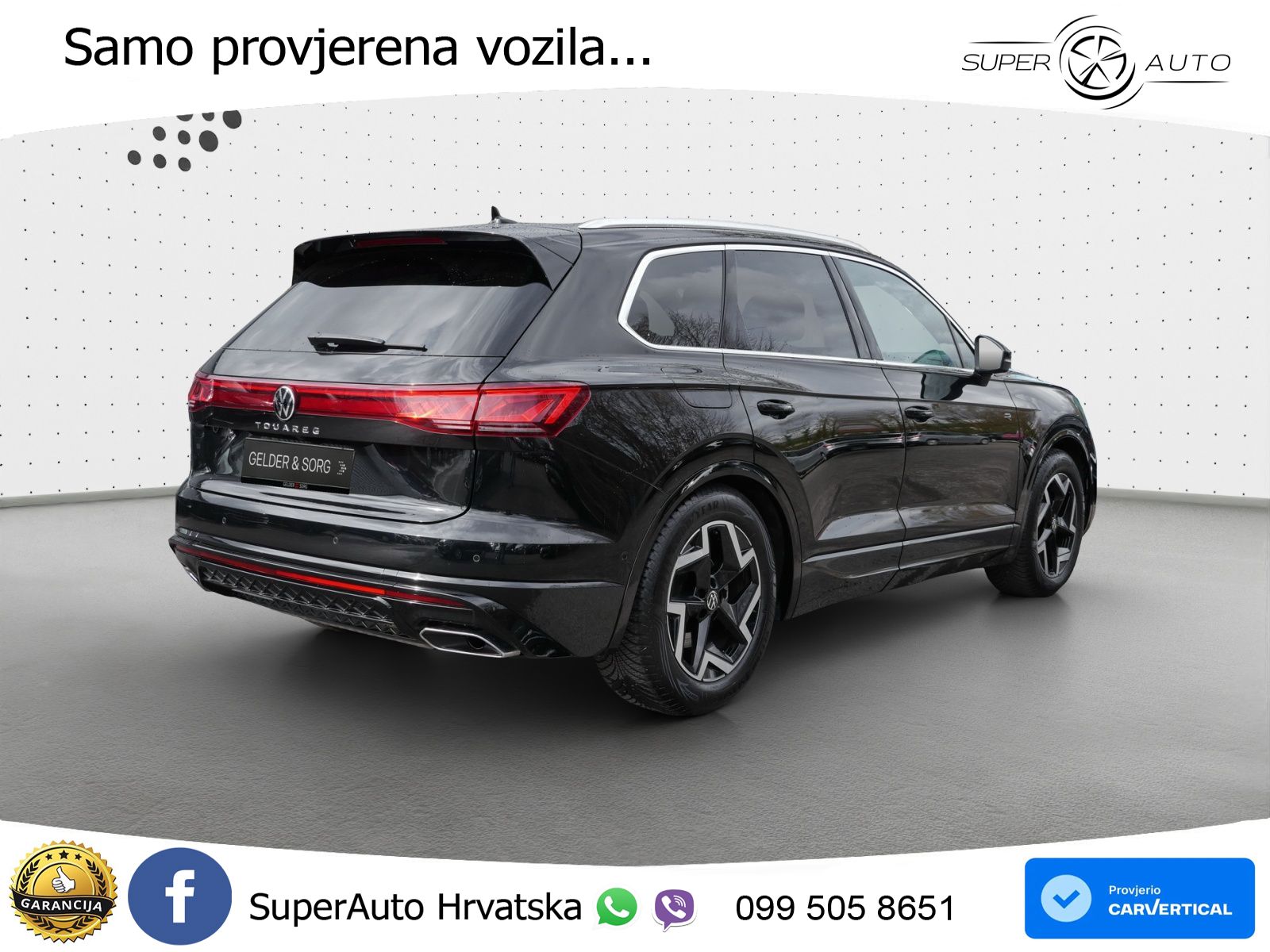 Volkswagen Touareg 3.0 V6 TDI (231 KS) 4MOTION Tiptronic ZRAČNI+ACC+4xGR SJED+KAM