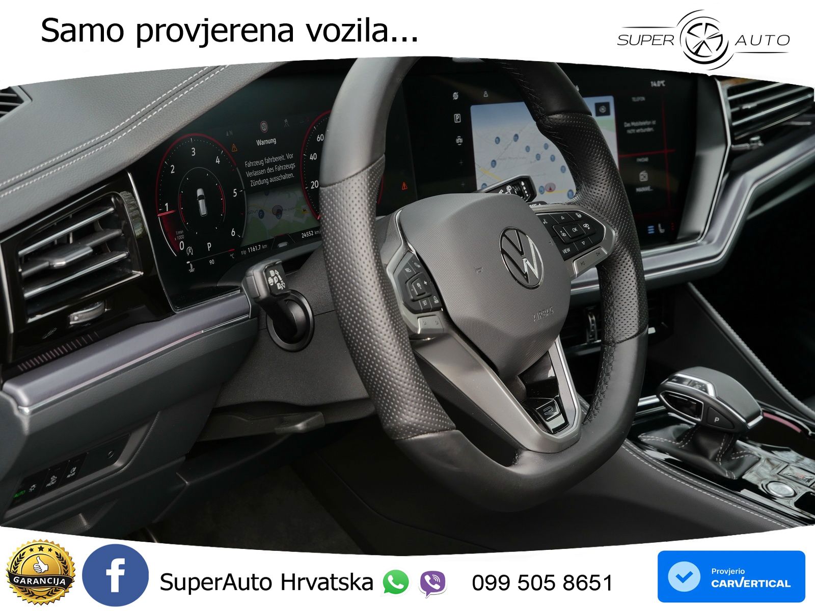 Volkswagen Touareg 3.0 V6 TDI (231 KS) 4MOTION Tiptronic ZRAČNI+ACC+4xGR SJED+KAM