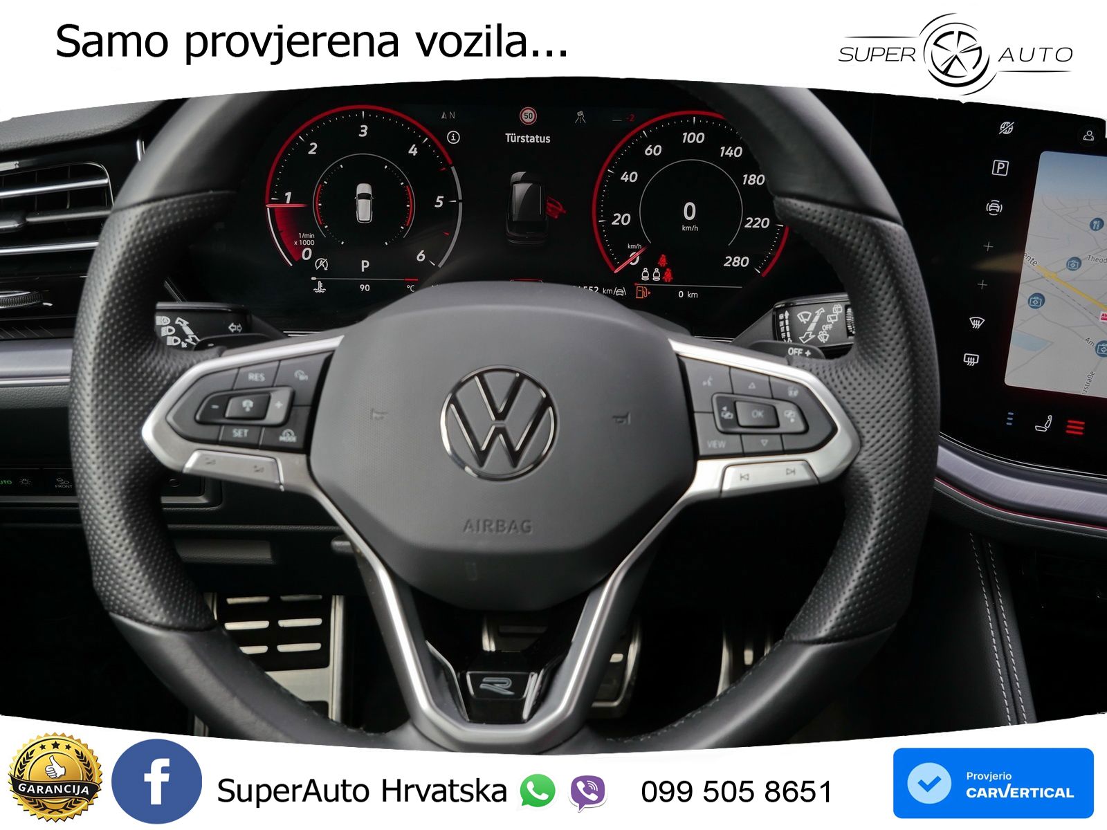 Volkswagen Touareg 3.0 V6 TDI (231 KS) 4MOTION Tiptronic ZRAČNI+ACC+4xGR SJED+KAM