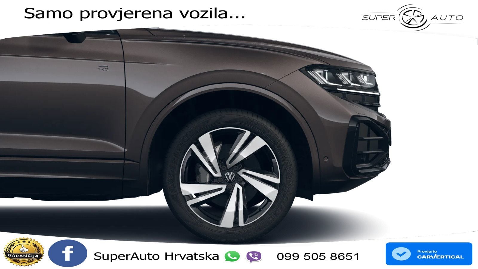 Volkswagen Touareg 3.0 V6 TDI (286 KS) 4MOTION Tiptronic R-Line ZRAČNI+ACC+GR SJED+KAM+PANO