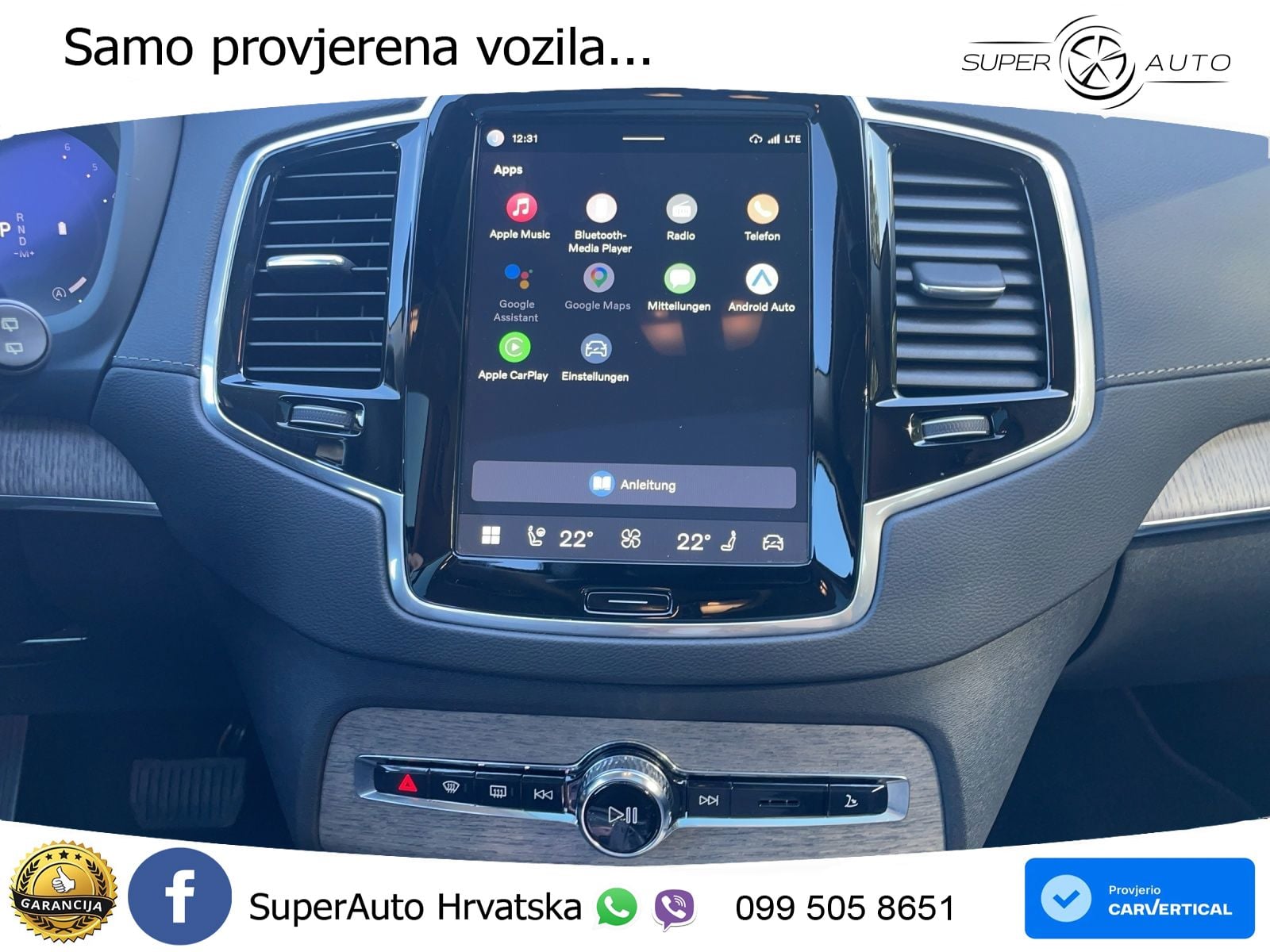 Volvo XC90 2.0 B5 Diesel AWD Automatic ACC+HEAD+4xGR SJED+360+PANO