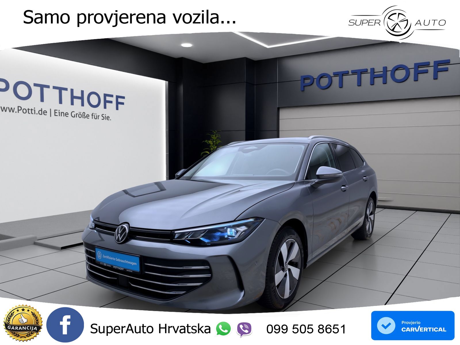 Volkswagen Passat Variant 2.0 TDI (122 KS) DSG Business LED+GR SJED+ACC