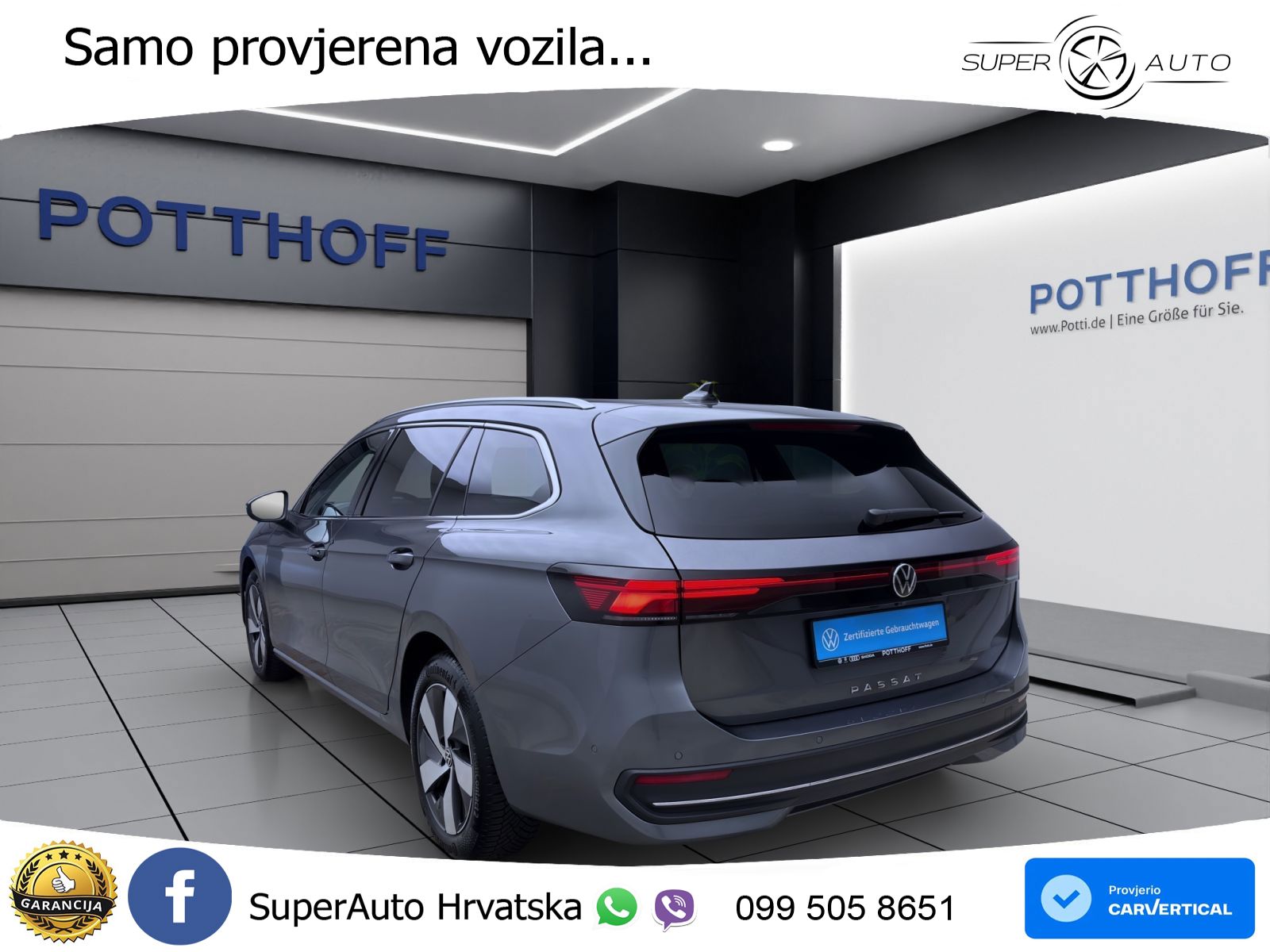 Volkswagen Passat Variant 2.0 TDI (122 KS) DSG Business LED+GR SJED+ACC