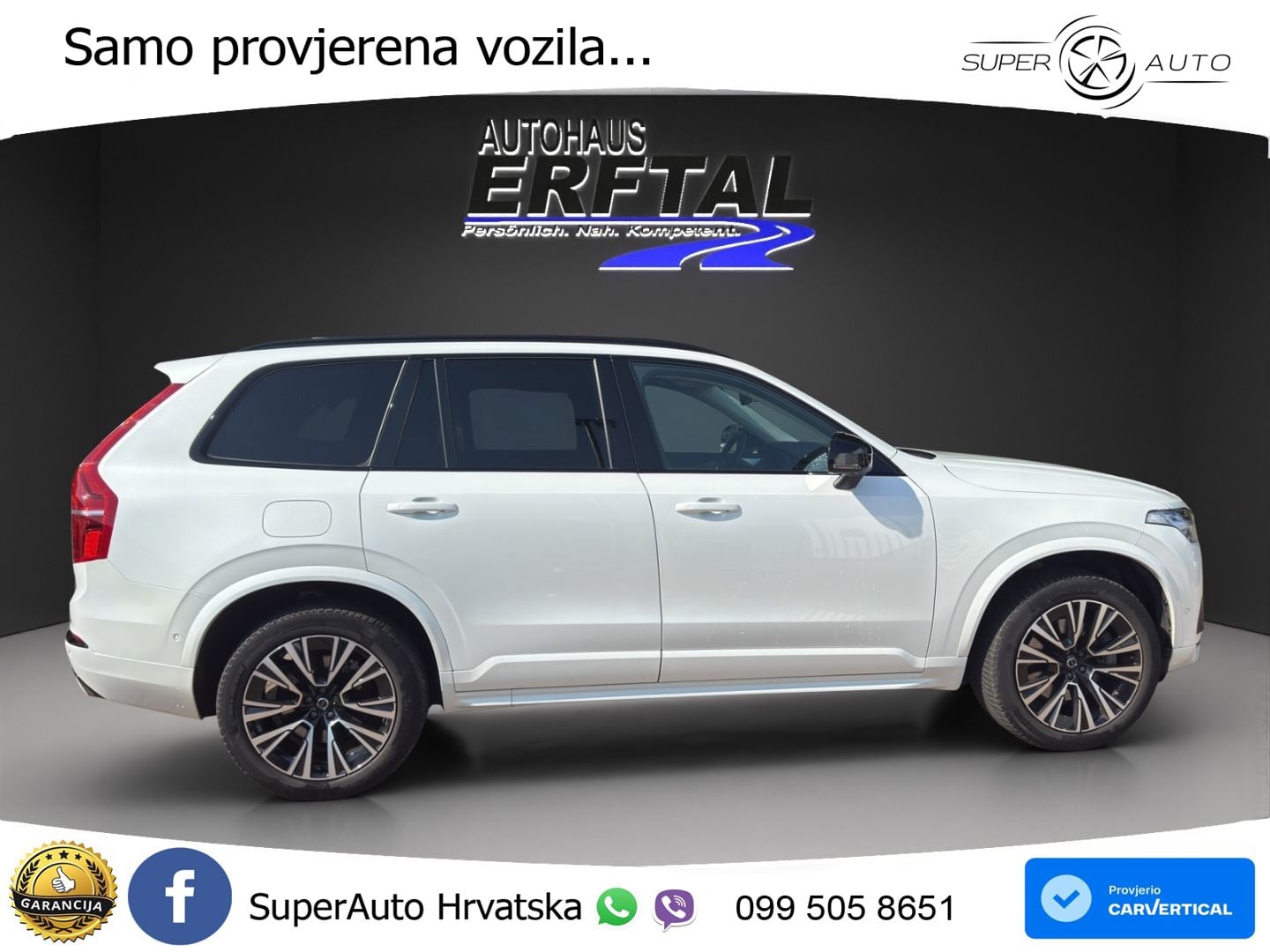 Volvo XC90 2.0 T8 AWD Automatic ACC+HEAD+4xGR SJED+360+PANO