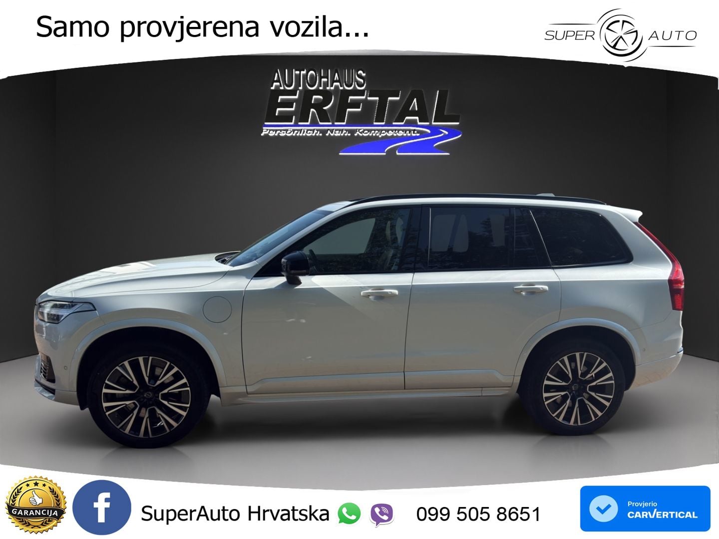 Volvo XC90 2.0 T8 AWD Automatic ACC+HEAD+4xGR SJED+360+PANO