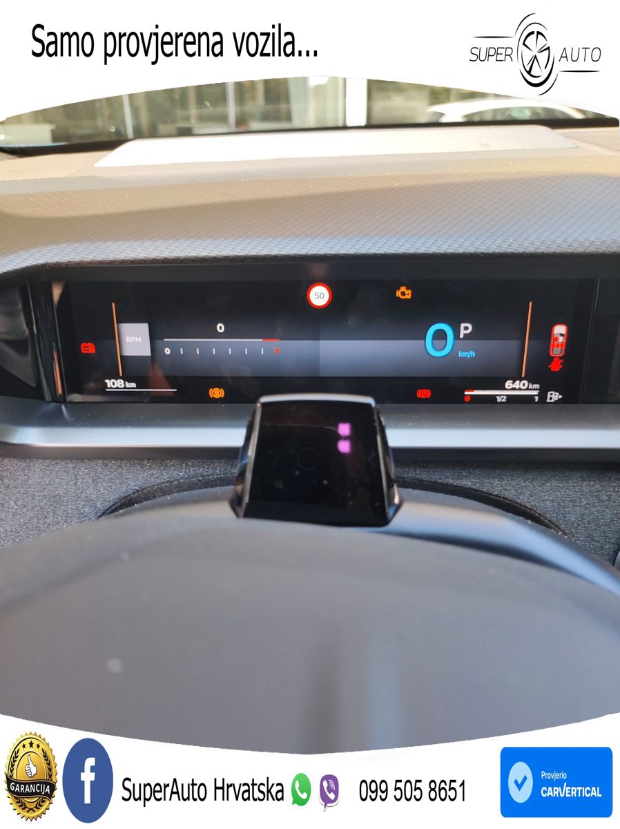 Opel Grandland 1.2 Turbo (145 KS) Hybrid eDCT Ultimate LED+GR SJED+ACC