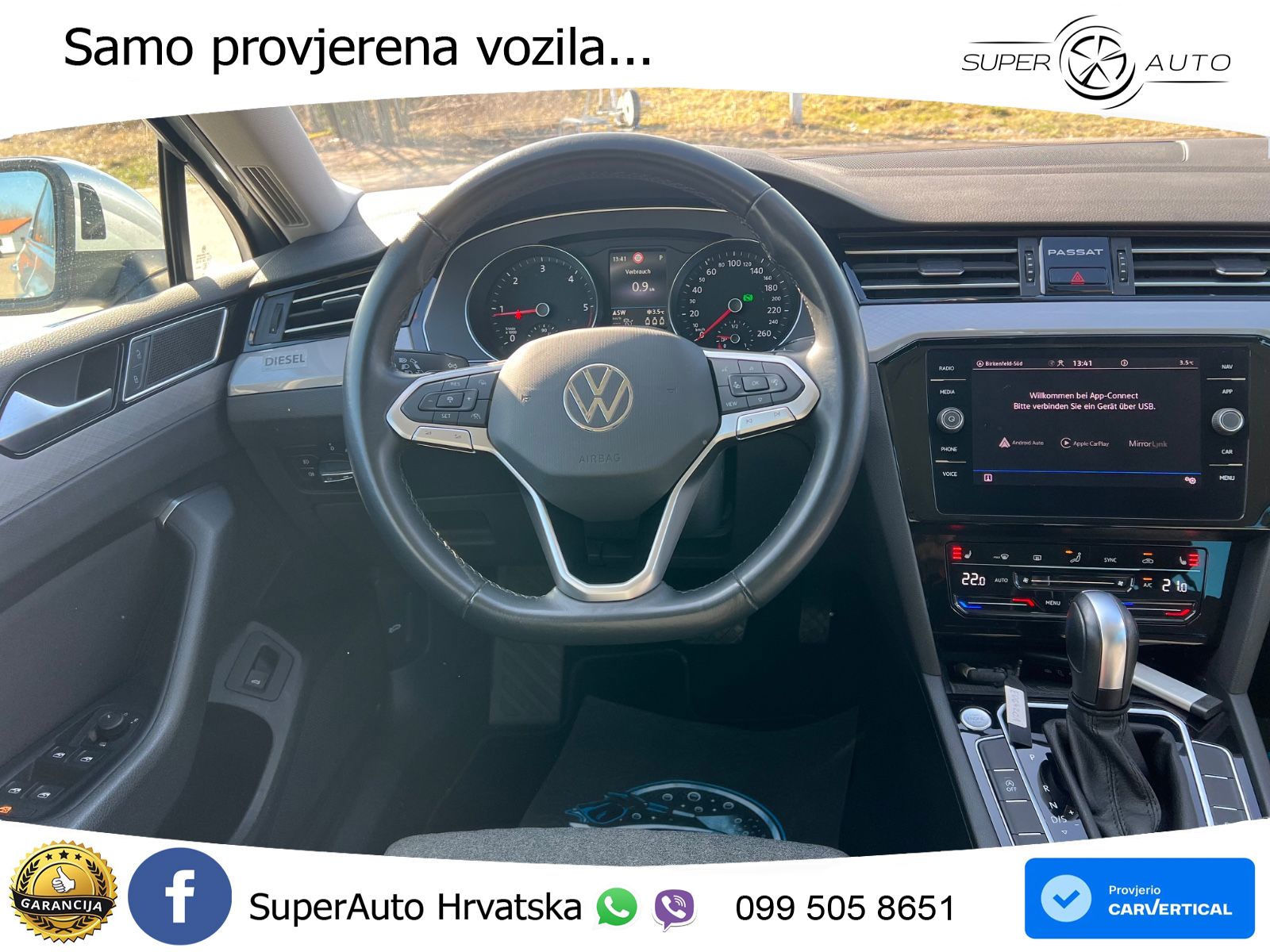 Volkswagen Passat Variant 2.0 TDI (150 KS) DSG LED+GR SJED+ACC