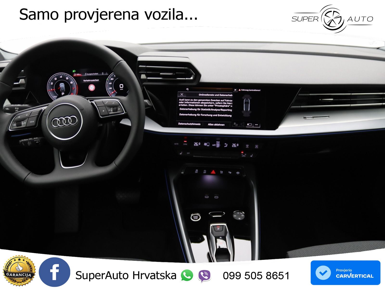 Audi A3 Sportback 30 TFSI (116 KS) Mild Hybrid S tronic advanced LED+GR SJED+ACC
