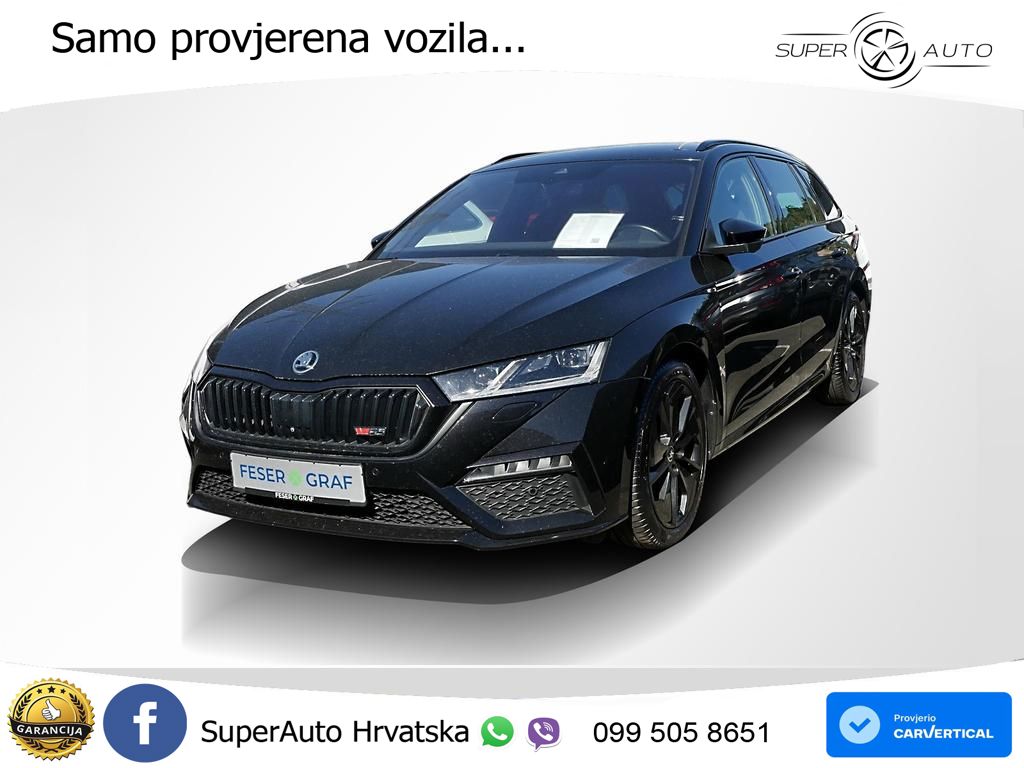 Škoda Octavia Combi RS 2.0 TDI (200 KS) DSG LED+GR SJED+ACC
